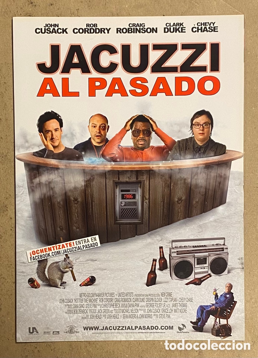 Cinema: JACUZZI AL PASADO. GU&Iacute;A PROMOCIONAL DE LA PEL&Iacute;CULA. JOHN CUSACK.