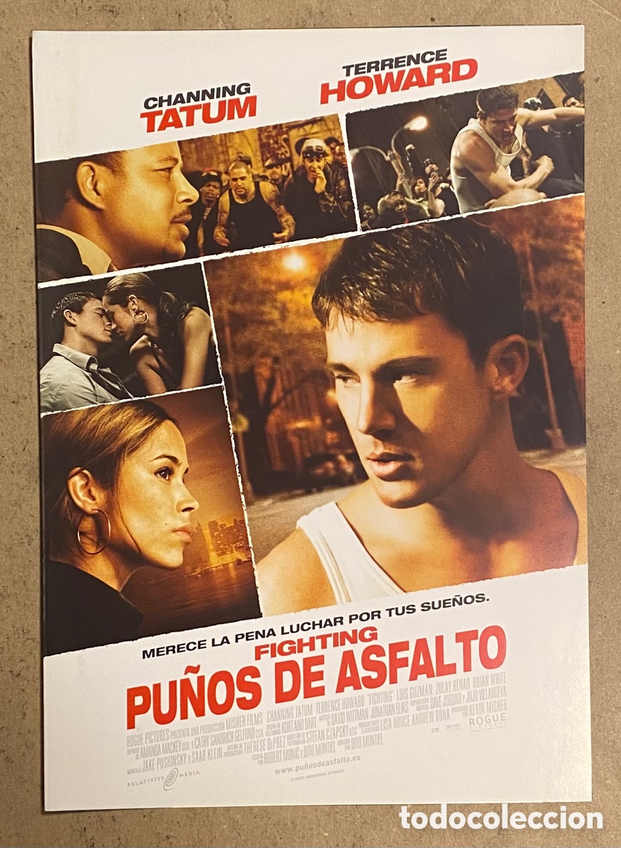 Kino: PU&Ntilde;OS DE ASFALTO. GU&Iacute;A PROMOCIONAL DE LA PEL&Iacute;CULA. CHANNING TATUM, TERRENCE HOWARD,&hellip;