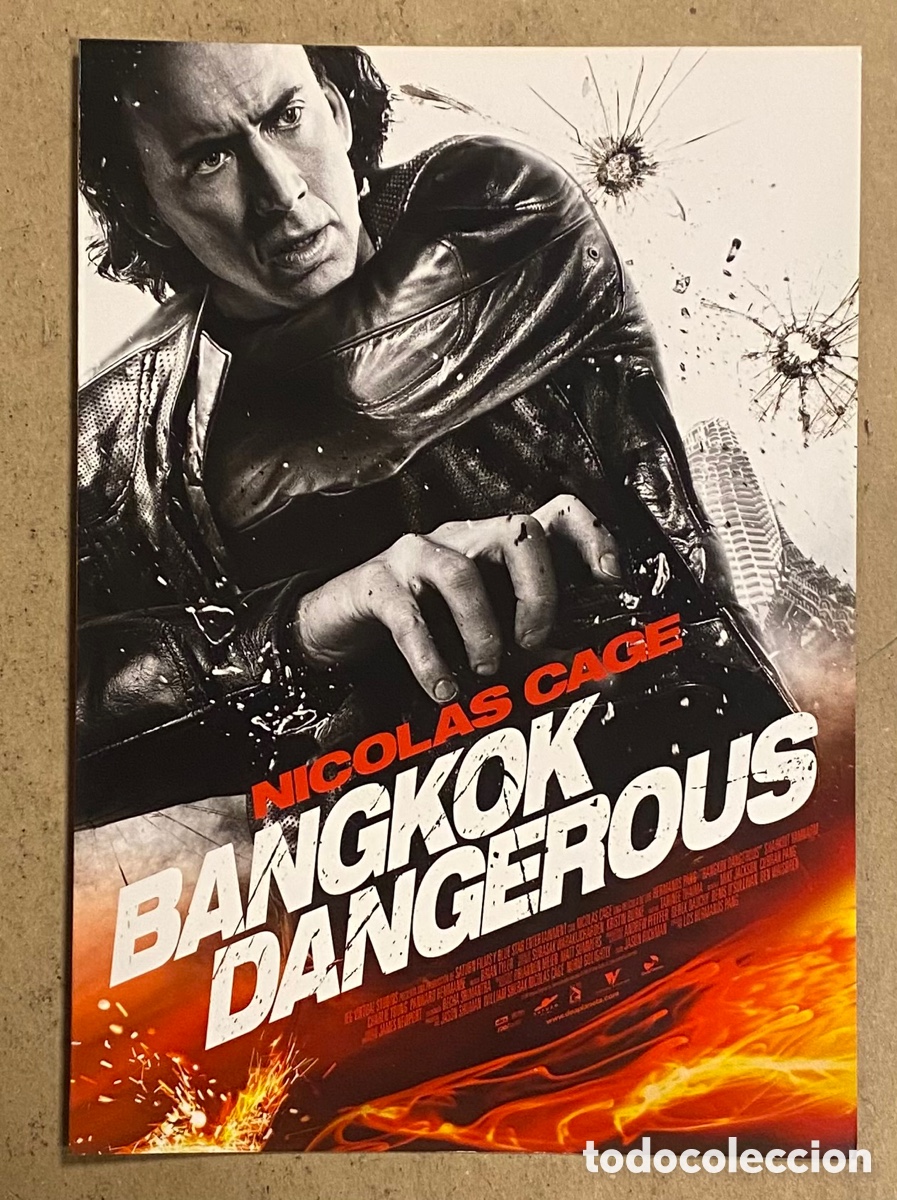 Cine: BANGKOK DANGEROUS. GU&Iacute;A PROMOCIONAL DE LA PEL&Iacute;CULA. NICOLAS CAGE