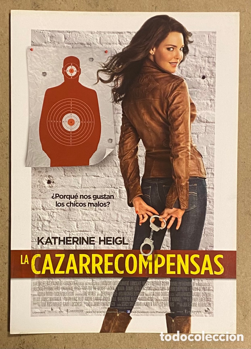 Kino: LA CAZARRECOMPENSAS. GU&Iacute;A PROMOCIONAL DE LA PEL&Iacute;CULA. KATHERINE HEIGL
