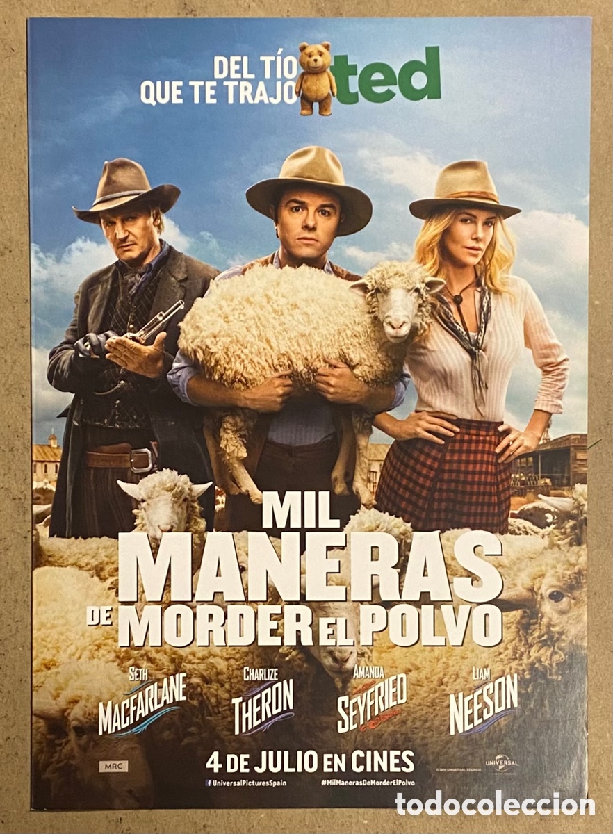 Kino: MIL MANERAS DE MORDER POLVO. GU&Iacute;A PROMOCIONAL DE LA PEL&Iacute;CULA. CHARLIZE THERON&hellip;