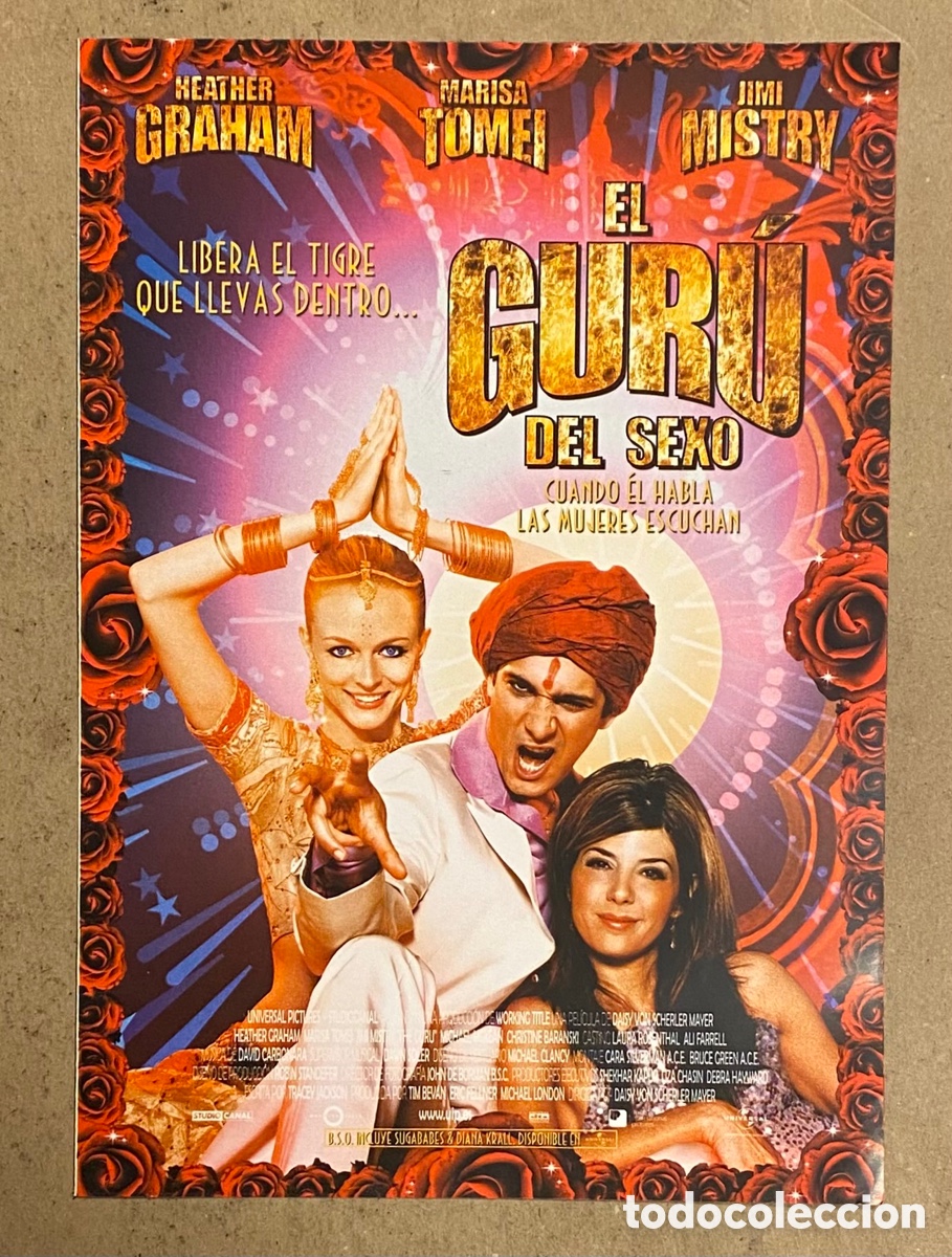 Cinema: EL GUR&Uacute; DEL SEXO. GU&Iacute;A PROMOCIONAL DE LA PEL&Iacute;CULA. MARISA TOMEI, HEATHER GRAHAM,&hellip;