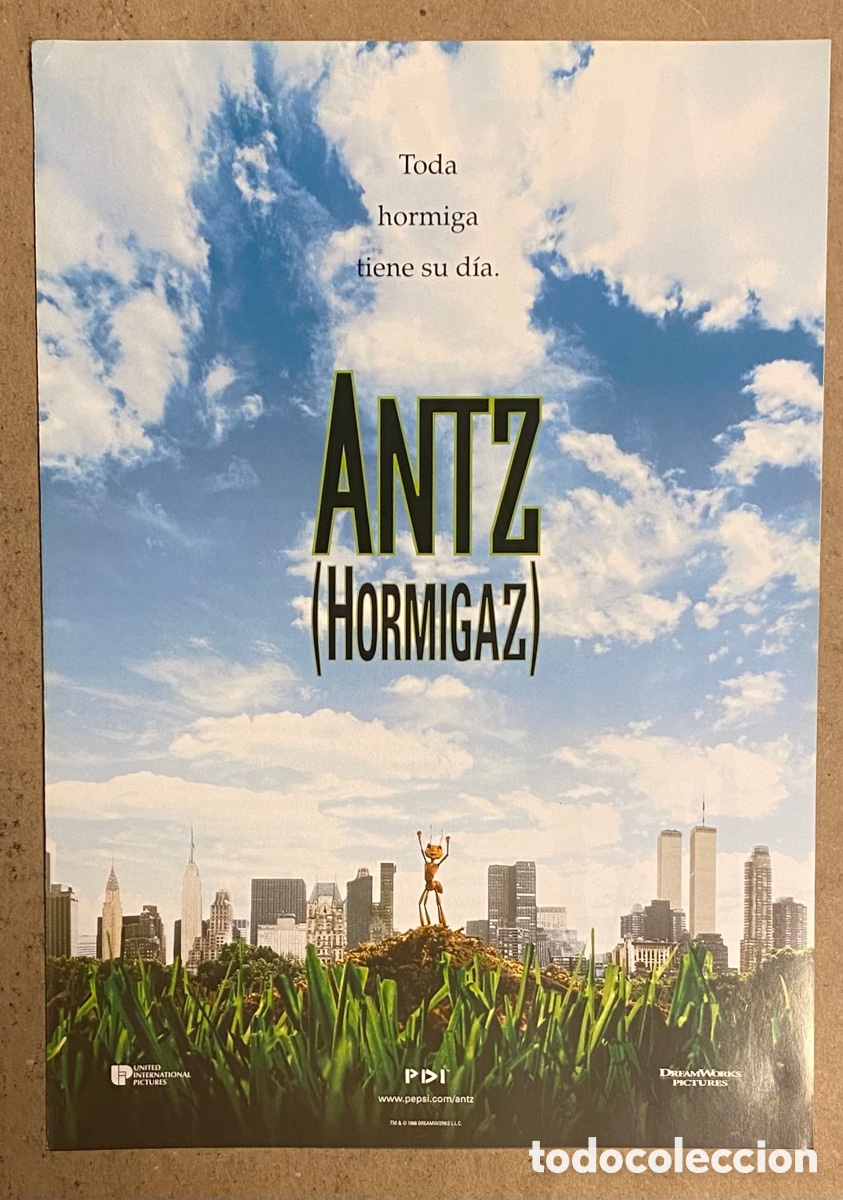 Kino: ANTZ (HORMIGAZ). GU&Iacute;A PROMOCIONAL DE LA PEL&Iacute;CULA.