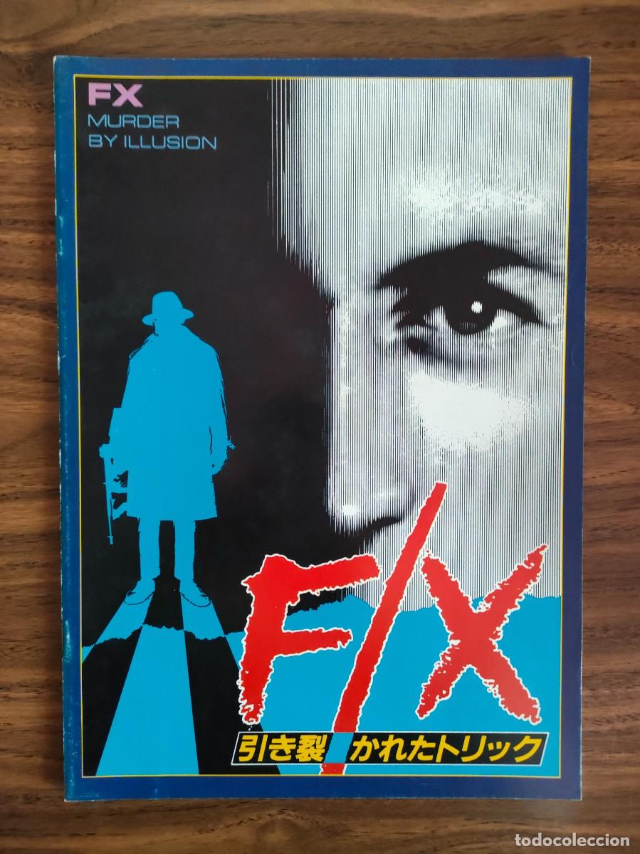 Cinema: GUIA REVISTA PRESSBOOK JAPONES - FX EFECTOS MORTALES, BRYAN BROWN