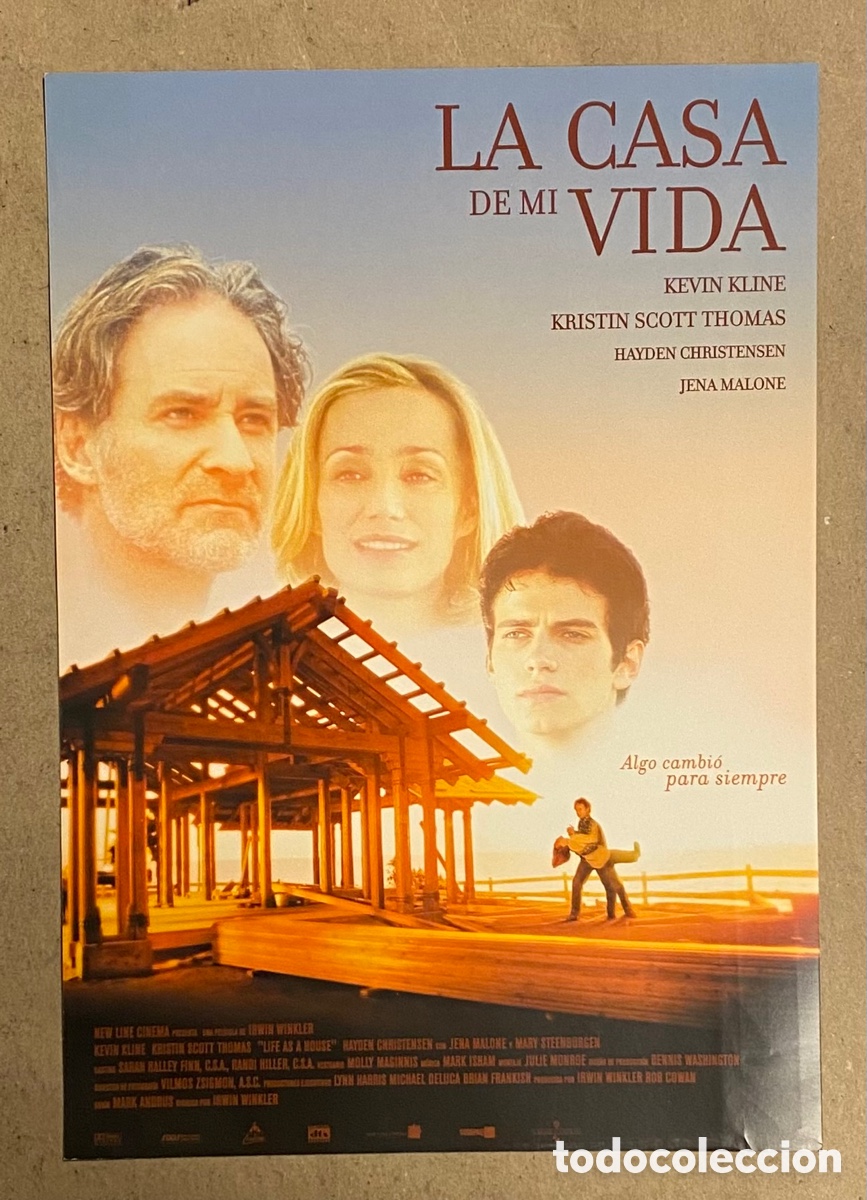 Kino: LA CASA DE MI VIDA. GU&Iacute;A PROMOCIONAL DE LA PEL&Iacute;CULA. KEVIN KLINE, KRISTIN SCOTT THOMAS