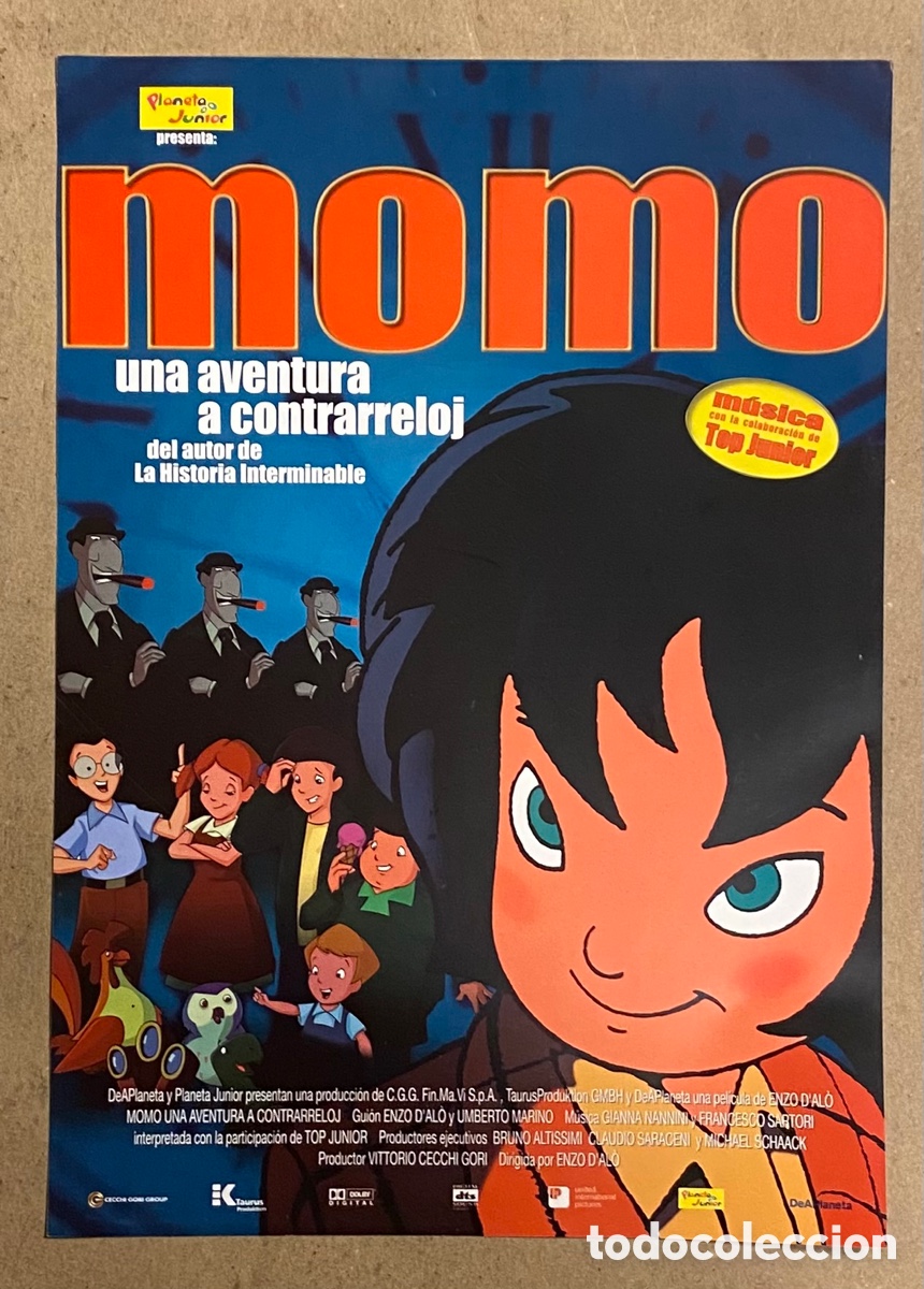 Cine: MOMO. GU&Iacute;A PROMOCIONAL DE LA PEL&Iacute;CULA.