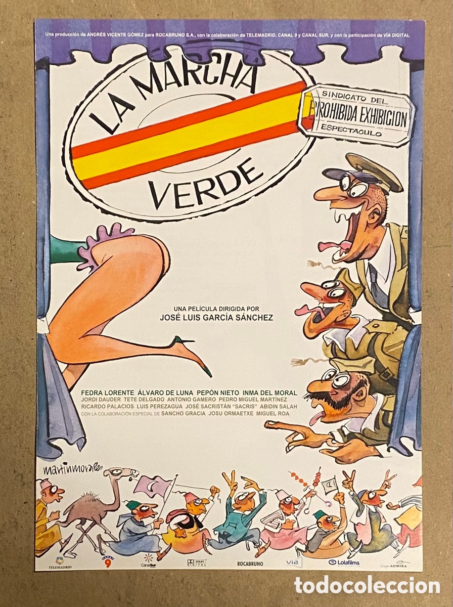 Kino: LA MARCHA VERDE. GU&Iacute;A PROMOCIONAL DE LA PEL&Iacute;CULA. FREDA LORENTE, &Aacute;LVARO DE LUNA,&hellip;