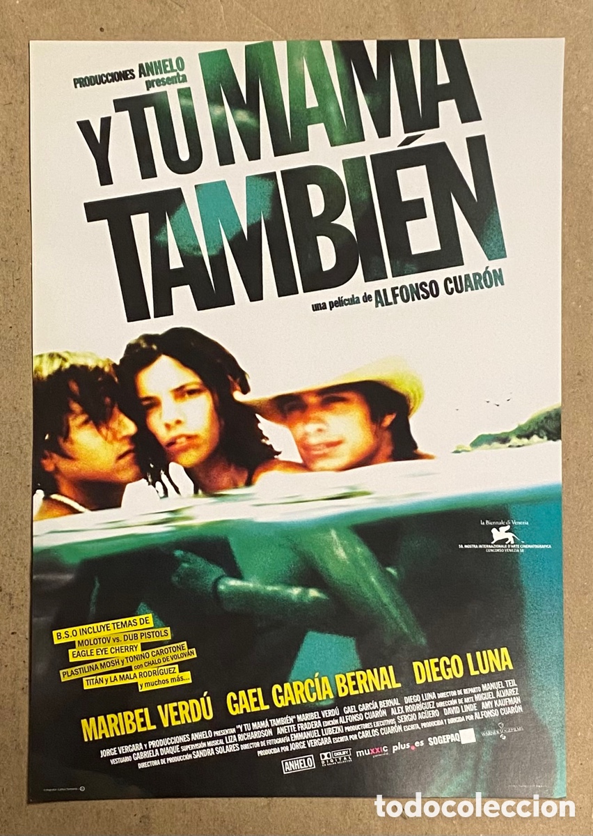 Kino: Y T&Uacute; MAM&Aacute; TAMBI&Eacute;N. GU&Iacute;A PROMOCIONAL DE LA PEL&Iacute;CULA. MARIBEL VERD&Uacute;, GAEL GARC&Iacute;A BERNAL,&hellip;