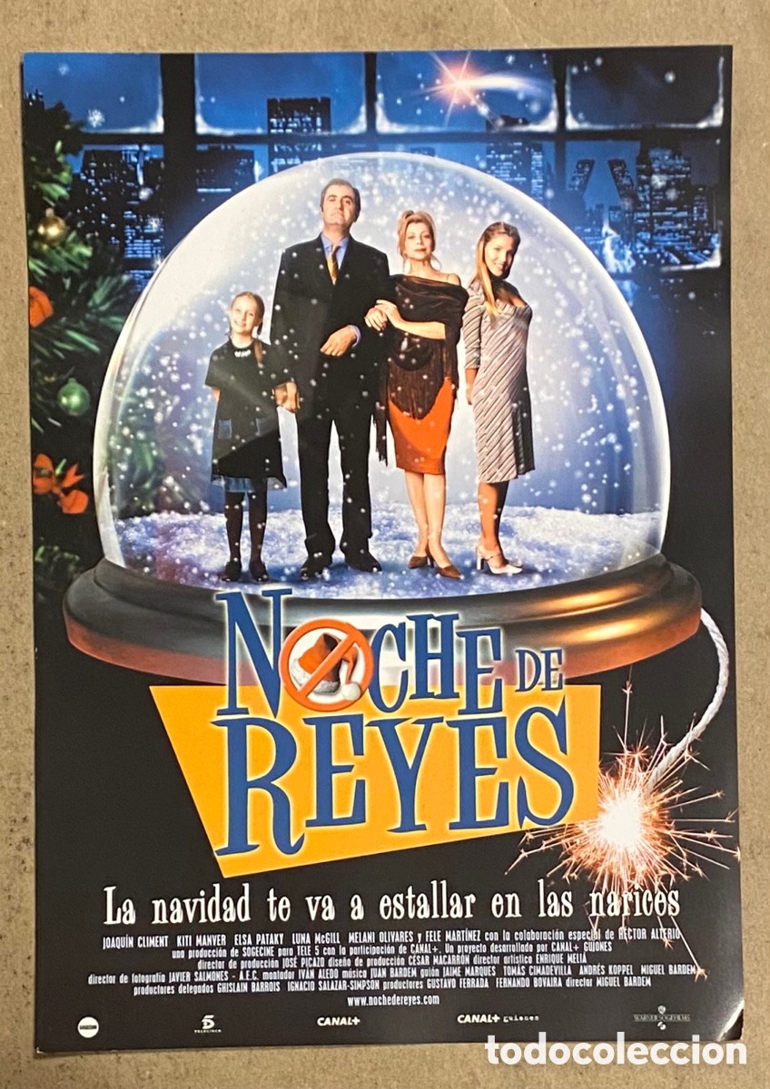 Kino: NOCHE DE REYES. GU&Iacute;A PROMOCIONAL DE LA PEL&Iacute;CULA. JOAQU&Iacute;N CLIMENT, ELSA PATAKY,&hellip;