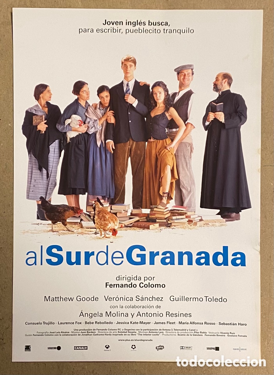 Cinema: AL SUR DE GRANADA. GU&Iacute;A PROMOCIONAL DE LA PEL&Iacute;CULA. VER&Oacute;NICA S&Aacute;NCHEZ,&hellip;