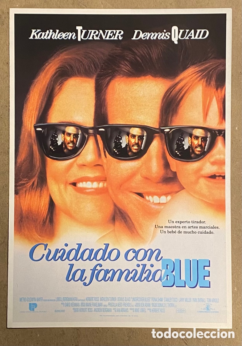 Kino: CUIDADO CON LA FAMILIA BLUE. GU&Iacute;A PROMOCIONAL DE LA PEL&Iacute;CULA. KATHLEEN TURNER,&hellip;