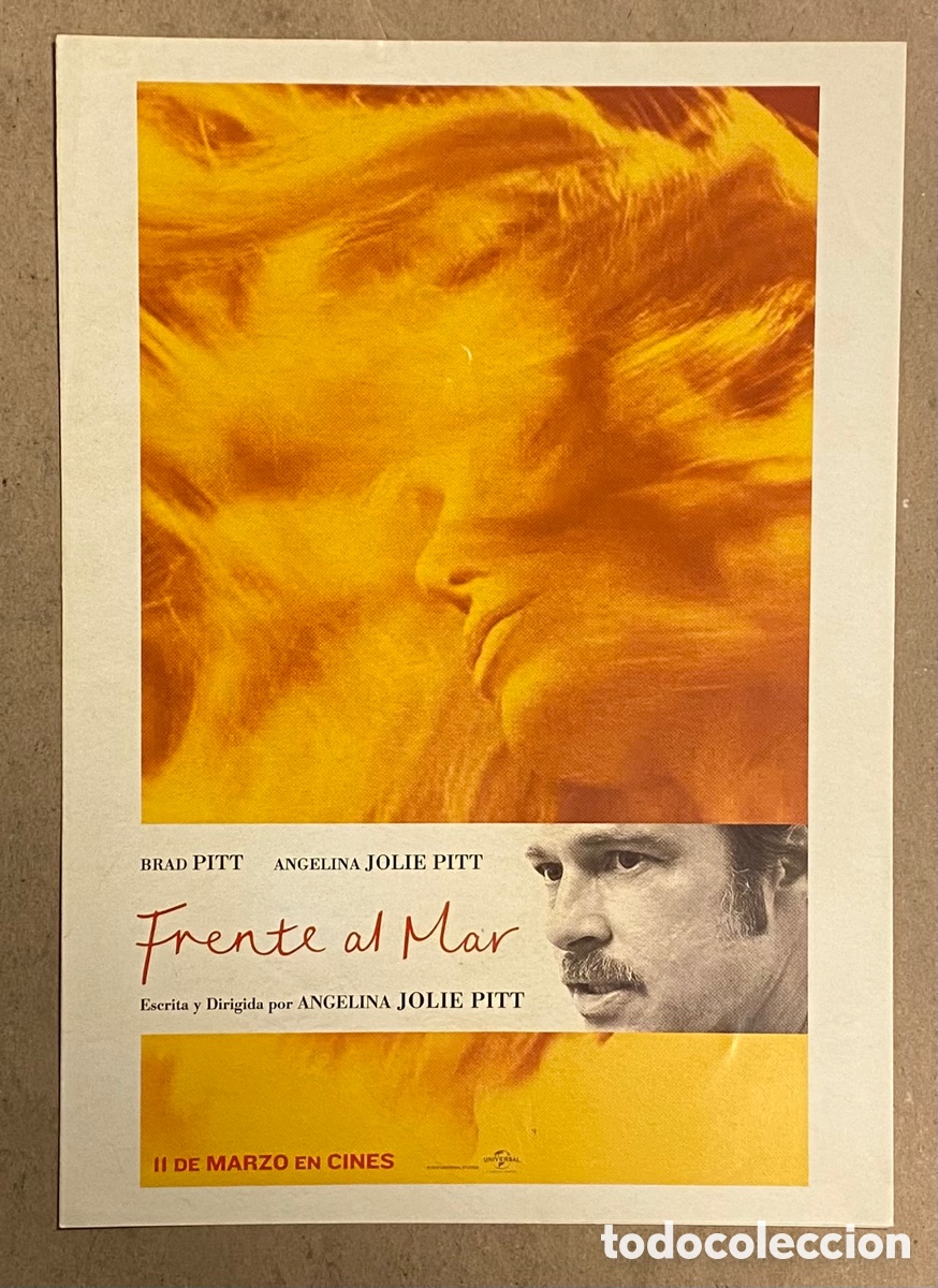 Cinema: FRENTE AL MAR. GU&Iacute;A PROMOCIONAL DE LA PEL&Iacute;CULA. ANGELINA JOLIE, BRAD PITT,&hellip;