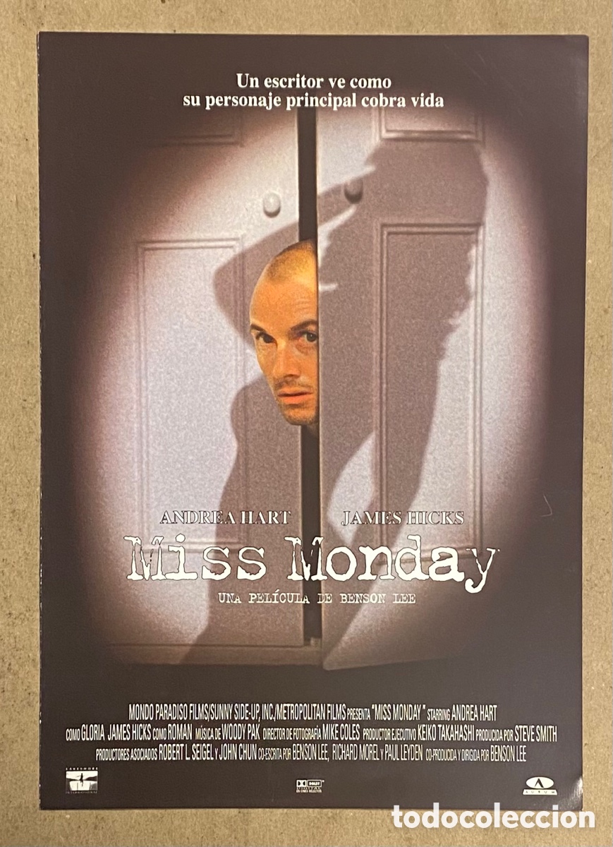 Cin&eacute;ma: MISS MONDAY. GU&Iacute;A PROMOCIONAL DE LA PEL&Iacute;CULA. ANDREA HART, JAMES HICKS,&hellip;
