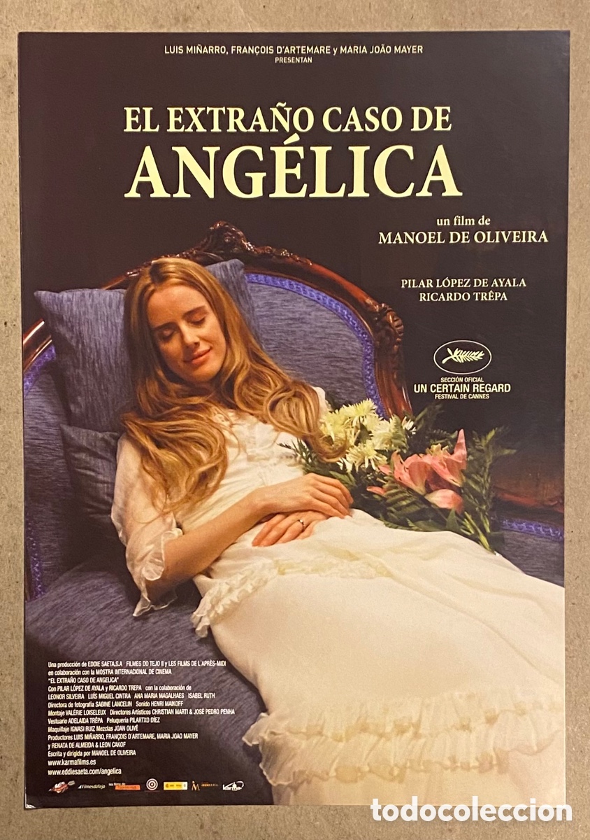 Kino: EL EXTRA&Ntilde;O CASO DE ANG&Eacute;LICA. GU&Iacute;A PROMOCIONAL DE LA PEL&Iacute;CULA. PILAR L&Oacute;PEZ DE AYALA