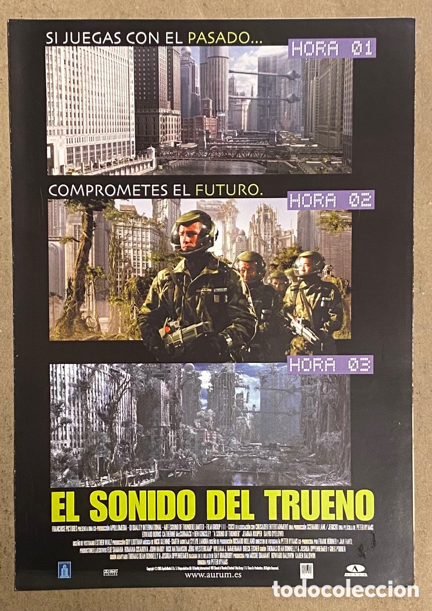 Kino: EL SONIDO DEL TRUENO. GU&Iacute;A PROMOCIONAL DE LA PEL&Iacute;CULA. EDWARD BURNS