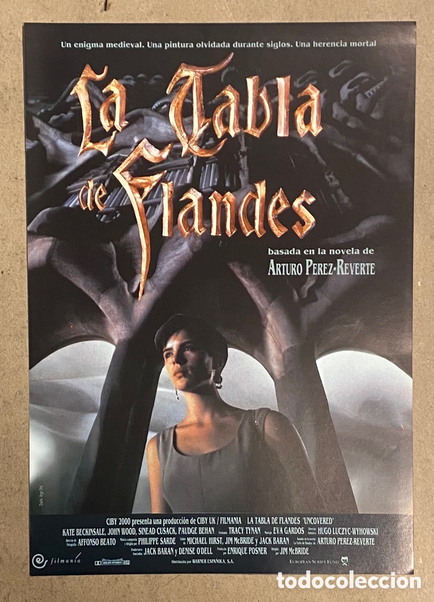 Cine: LA TABLA DE FLANDES. GU&Iacute;A PROMOCIONAL DE LA PEL&Iacute;CULA. KATE BECKINSALE