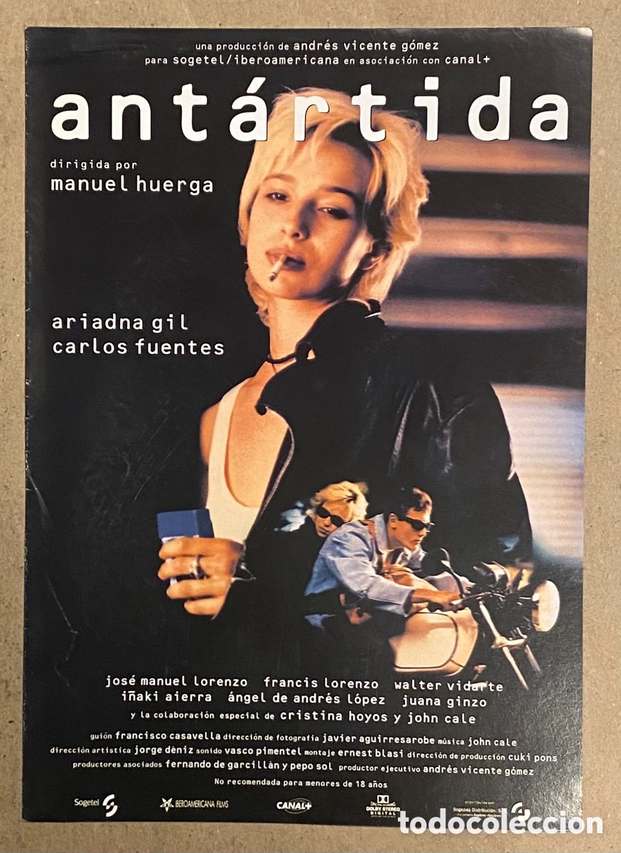 Cin&eacute;ma: ANT&Aacute;RTIDA. GU&Iacute;A PROMOCIONAL DE LA PEL&Iacute;CULA. ARIADNA GIL,&hellip;