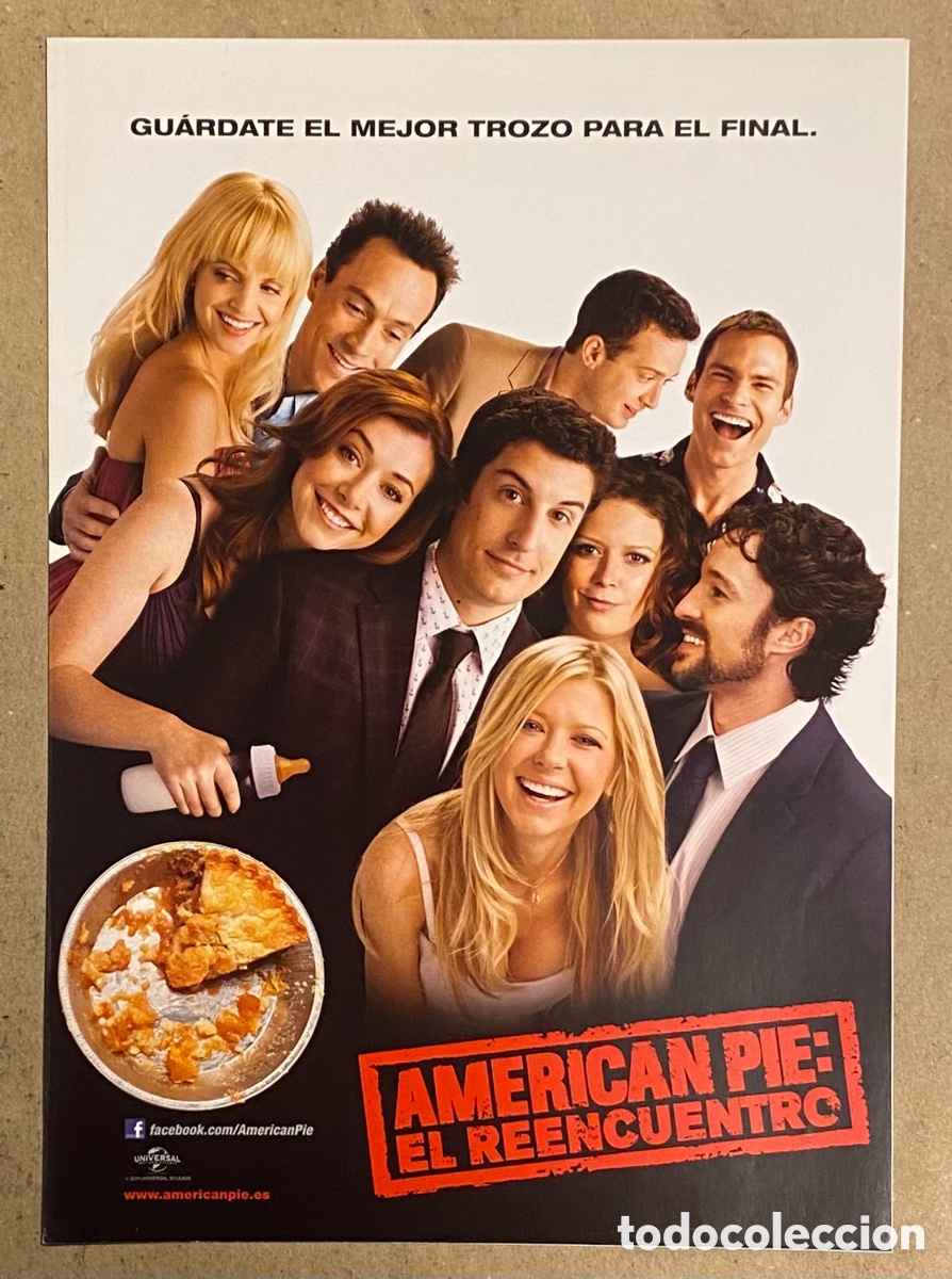 Kino: AMERICAN PIE: EL REENCUENTRO. GU&Iacute;A PROMOCIONAL DE LA PEL&Iacute;CULA.