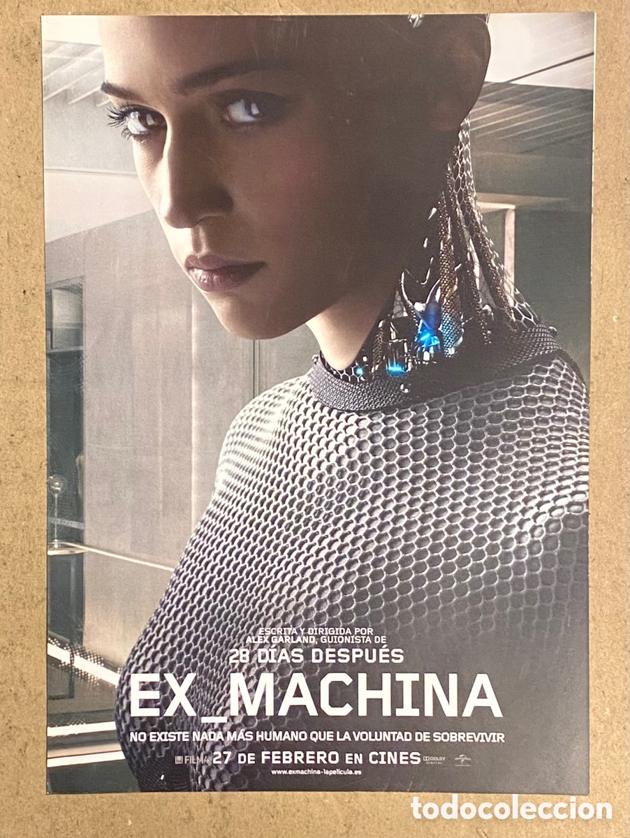 Cinema: EX_MACHINA. GU&Iacute;A PROMOCIONAL DE LA PEL&Iacute;CULA.