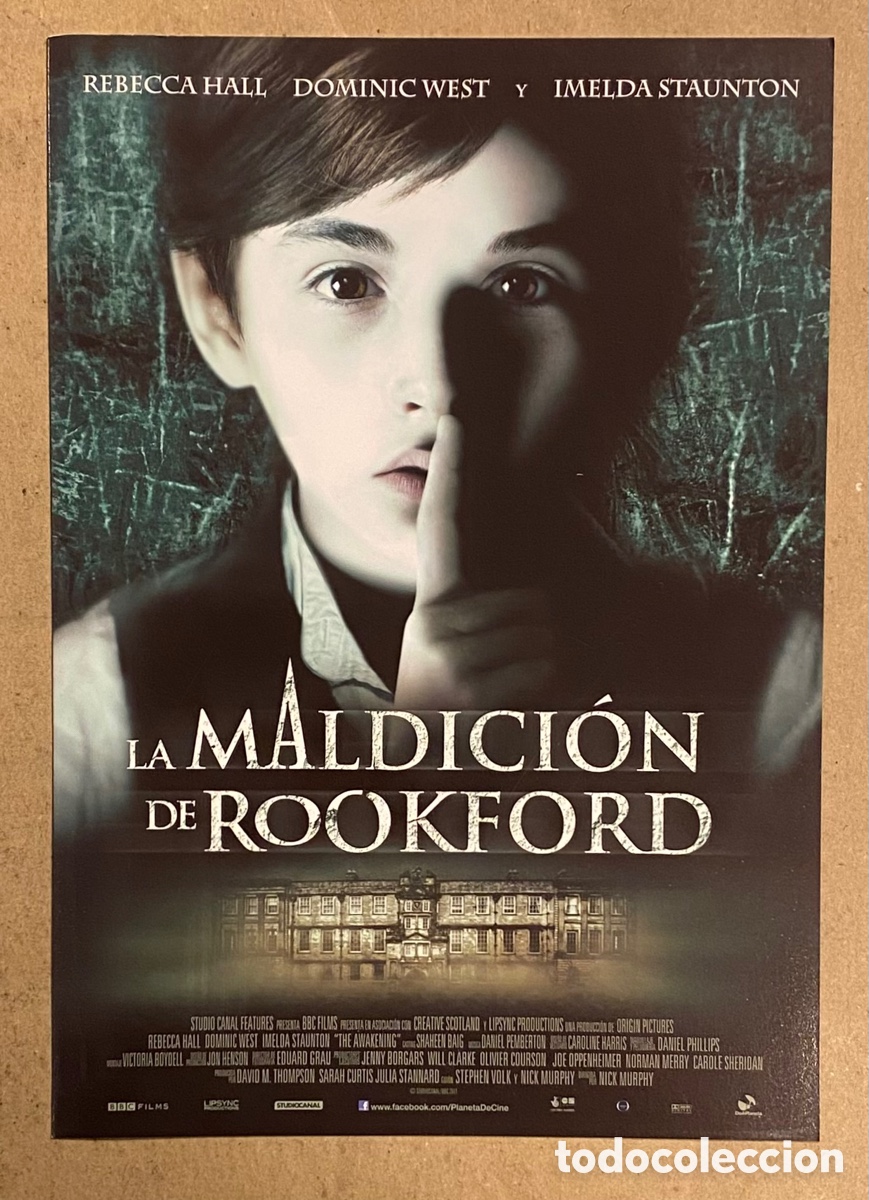 Cine: LA MALDICI&Oacute;N DE ROOKFORD. GU&Iacute;A PROMOCIONAL DE LA PEL&Iacute;CULA. REBECA HALL,&hellip;