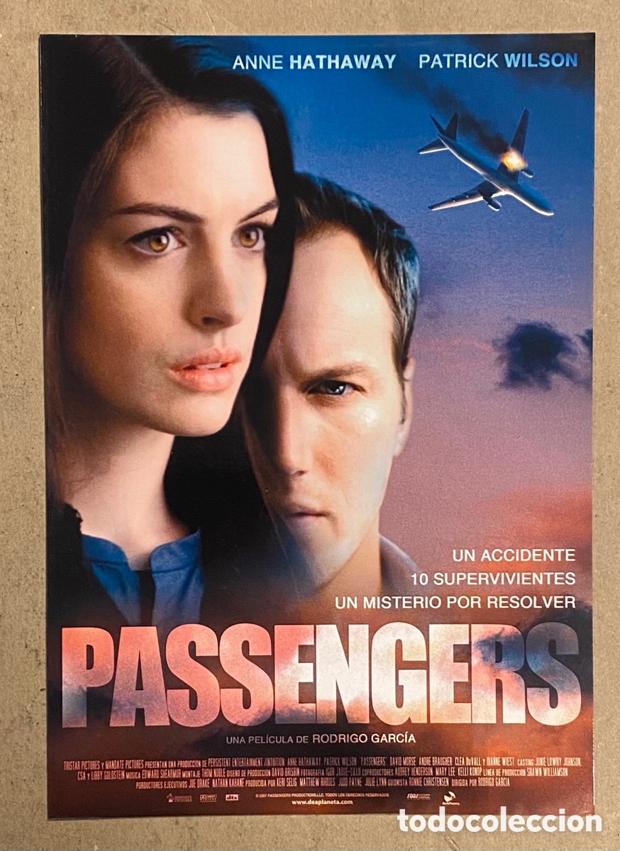 Cinema: PASSENGERS. GU&Iacute;A PROMOCIONAL DE LA PEL&Iacute;CULA. ANNE HATHAWAY, PATRICK WILSON,&hellip;