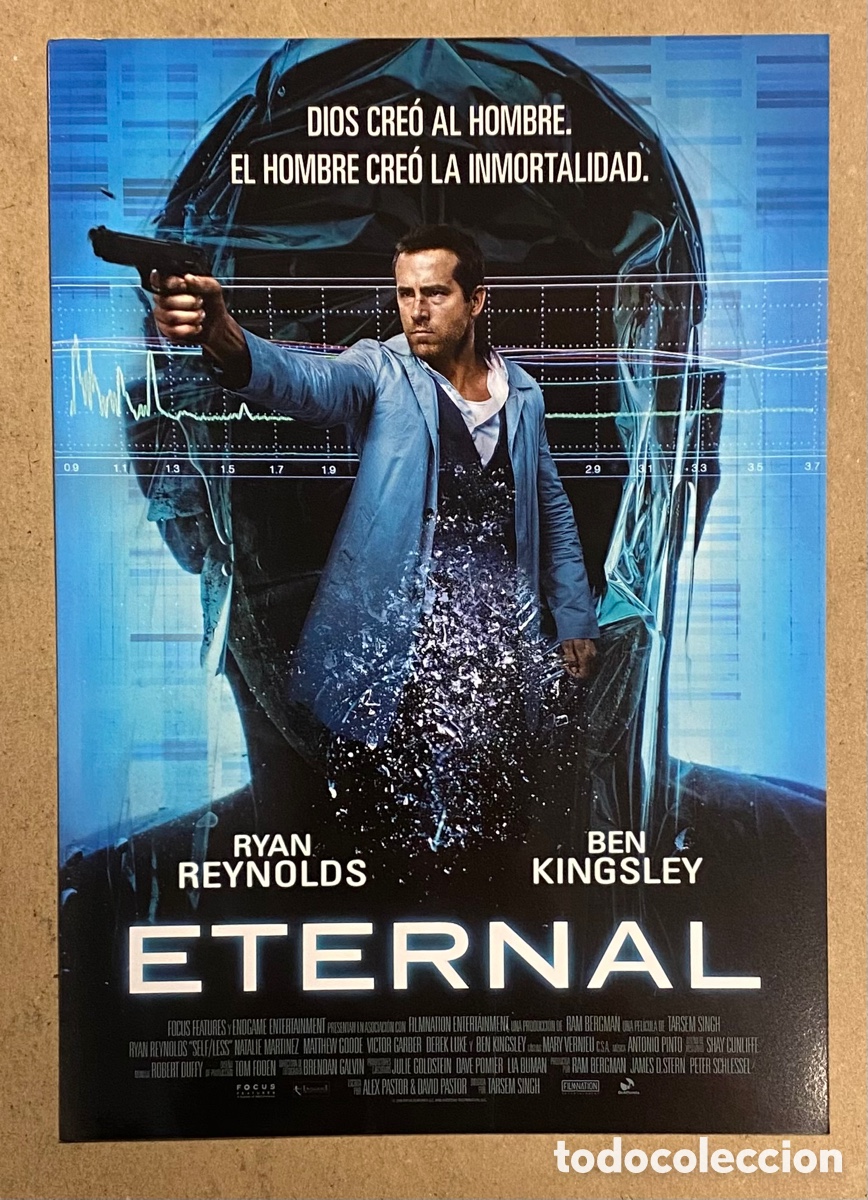 Cinema: ETERNAL. GU&Iacute;A PROMOCIONAL DE LA PEL&Iacute;CULA. RYAN REYNOLDS, BEN KINGSLEY