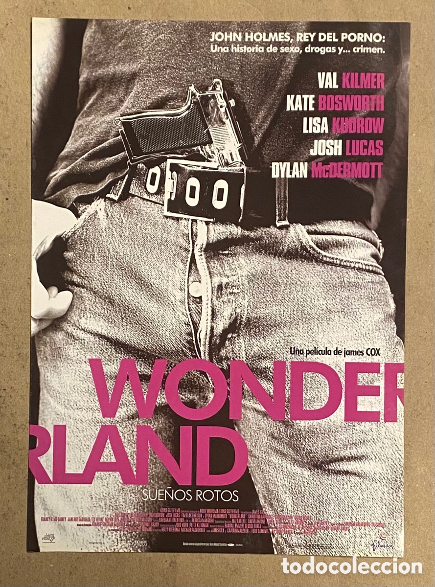 Cin&eacute;ma: WONDERLAND. GU&Iacute;A PROMOCIONAL DE LA PEL&Iacute;CULA. VAL KILMER, KATE BOSWORTH