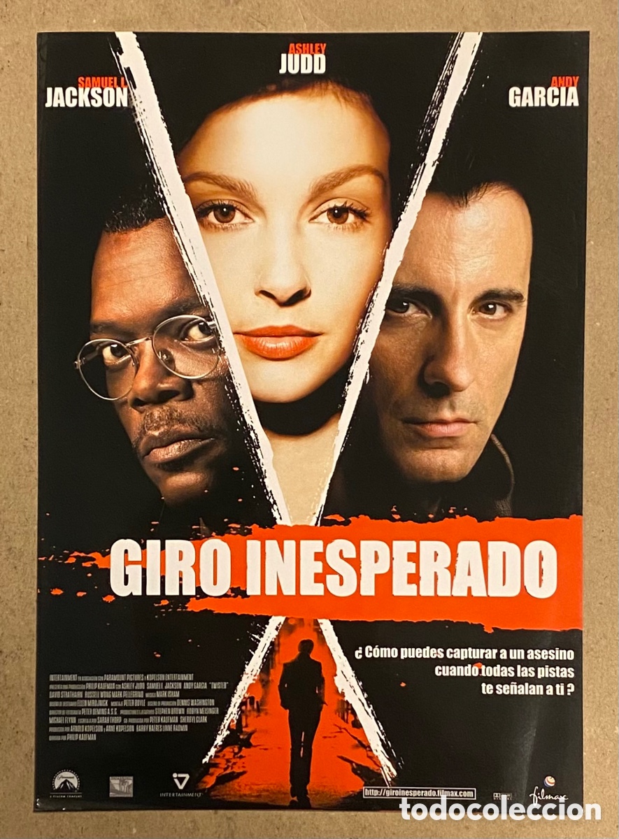 Cinema: GURO INESPERADO. GU&Iacute;A PROMOCIONAL DE LA PEL&Iacute;CULA. SAMUEL L. JACKSON, ASHLEY JUDD,&hellip;