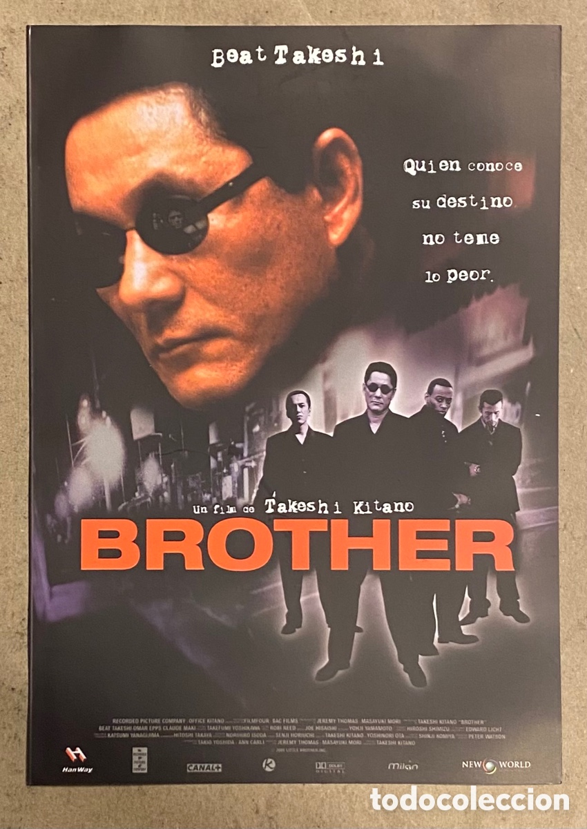Kino: BROTHER. GU&Iacute;A PROMOCIONAL DE LA PEL&Iacute;CULA. TAKESHI KITANO