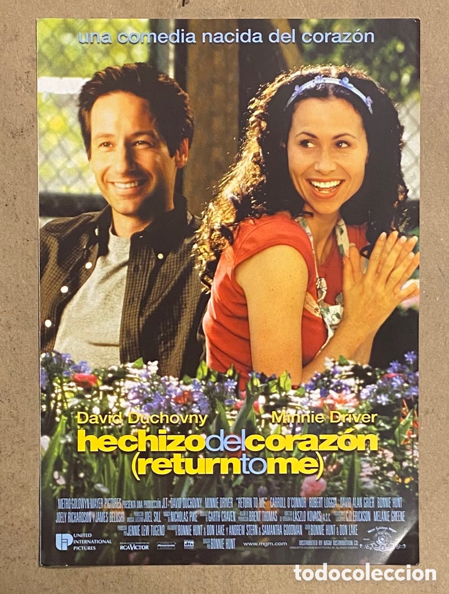 Kino: HECHIZO DEL CORAZ&Oacute;N. GU&Iacute;A PROMOCIONAL DE LA PEL&Iacute;CULA. DAVID DUCHOVNY,&hellip;