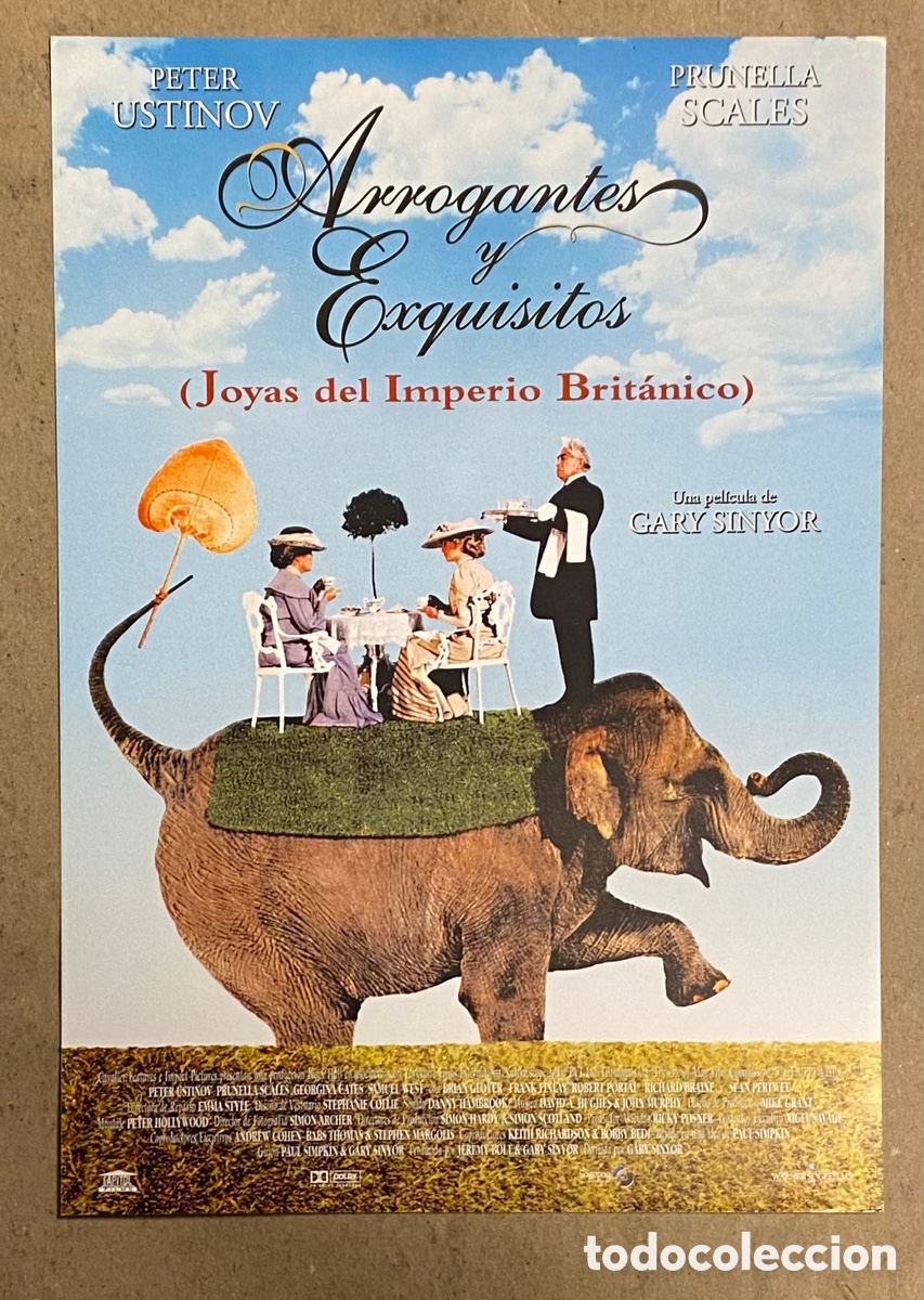 Kino: ARROGANTES Y EXQUISITOS. GU&Iacute;A PROMOCIONAL DE LA PEL&Iacute;CULA. PETER USTINOV,&hellip;