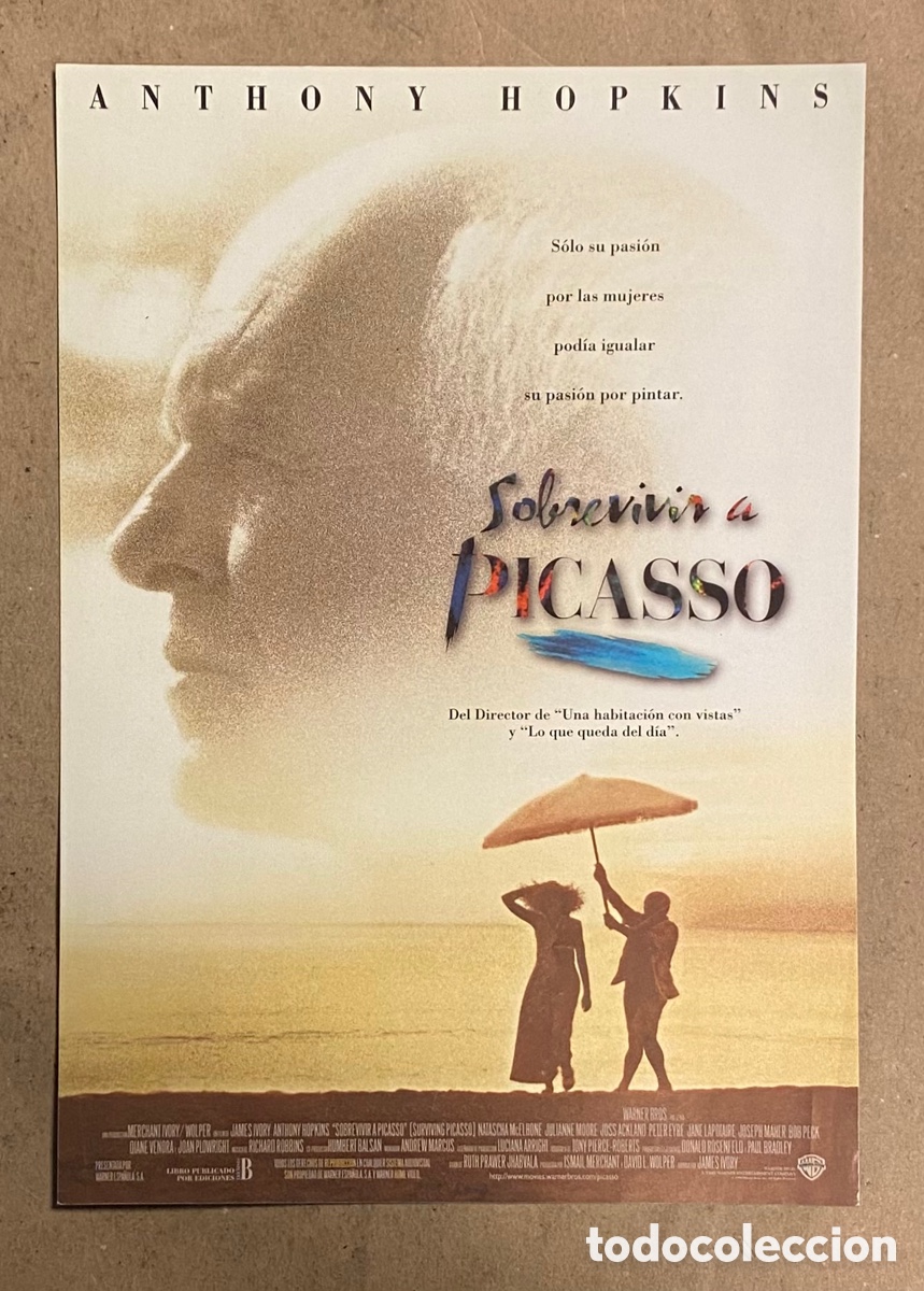Kino: SOBREVIVIR A PICASSO. GU&Iacute;A PROMOCIONAL DE LA PEL&Iacute;CULA. ANTHONY HOPKINS