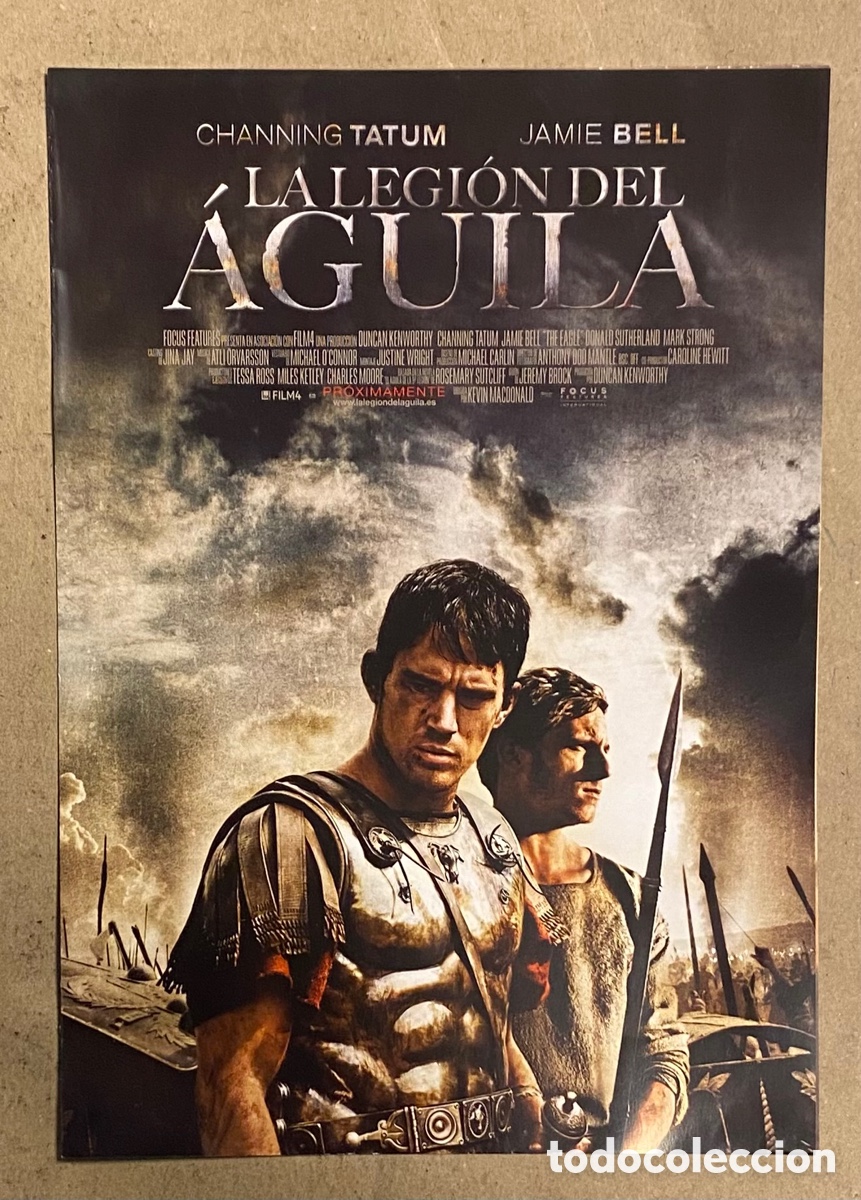 Cine: LA LEGI&Oacute;N DEL &Aacute;GUILA. GU&Iacute;A PROMOCIONAL DE LA PEL&Iacute;CULA. CHANNING TATUM, JAMIE BELL