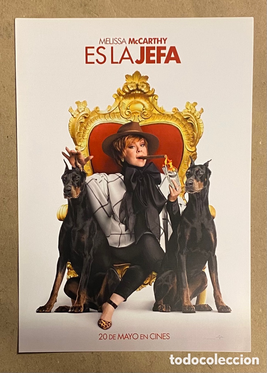 Cinema: ES LA JEFA. GU&Iacute;A PROMOCIONAL DE LA PEL&Iacute;CULA. MELISSA MCCARTHY