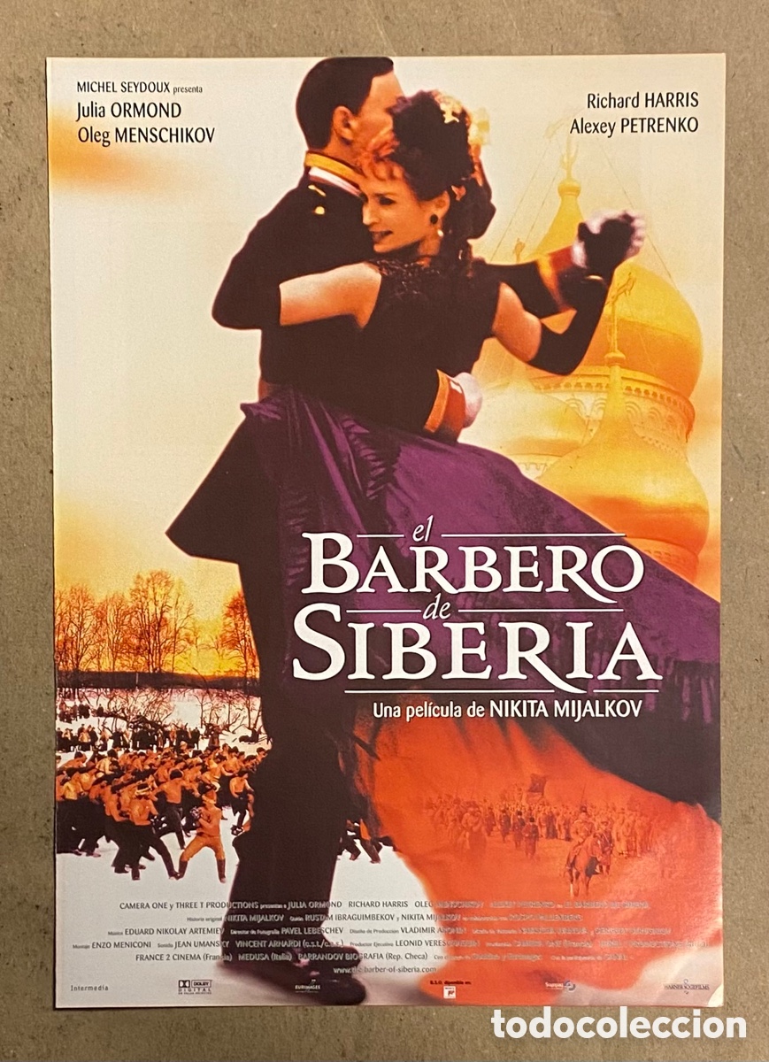 Cinema: EL BARBERO DE SIBERIA. GU&Iacute;A PROMOCIONAL DE LA PEL&Iacute;CULA.