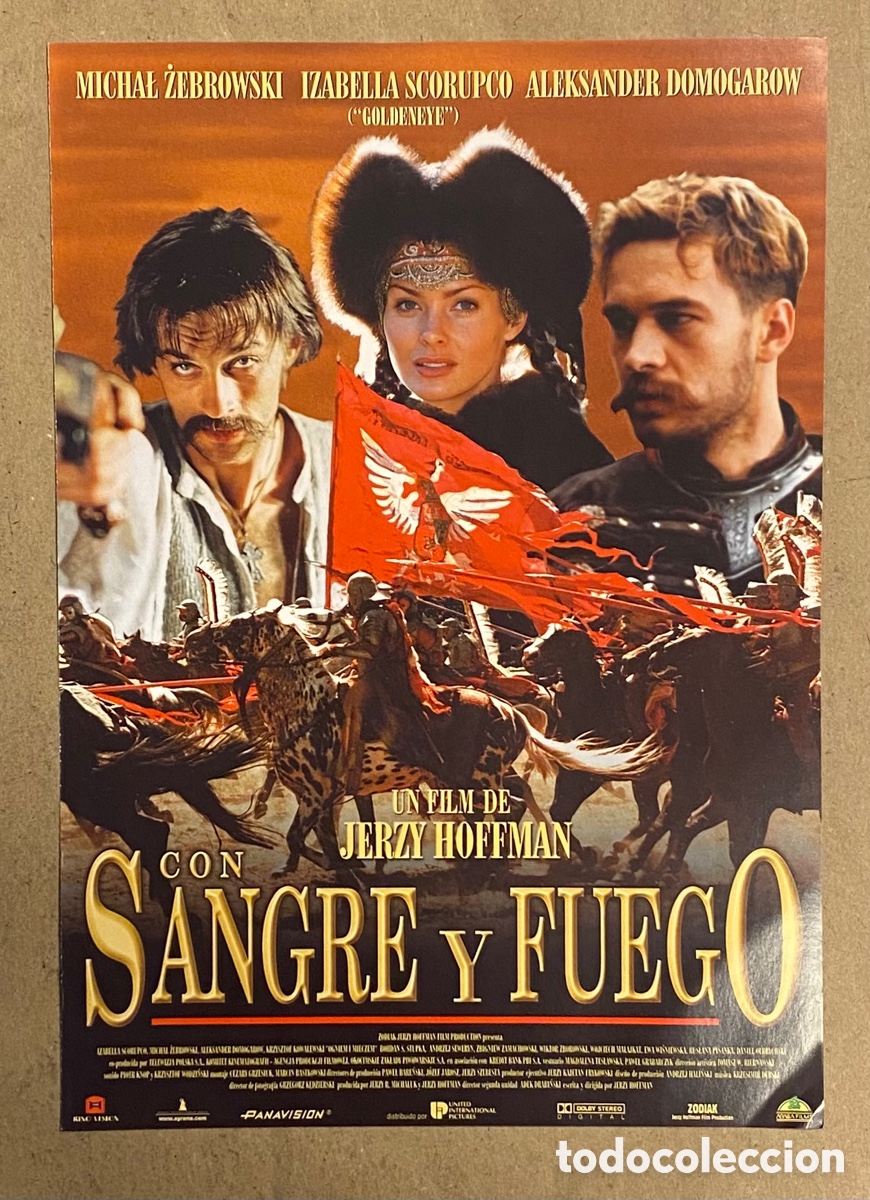 Kino: CON SANGRE Y FUEGO. GU&Iacute;A PROMOCIONAL DE LA PEL&Iacute;CULA. JERZY HOFFMAN
