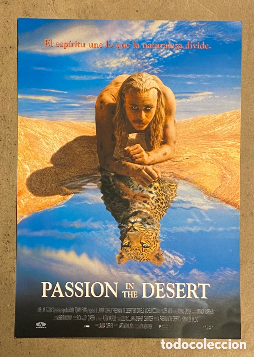 Cinema: PASSION IN THE DESSERT. GU&Iacute;A PROMOCIONAL DE LA PEL&Iacute;CULA.