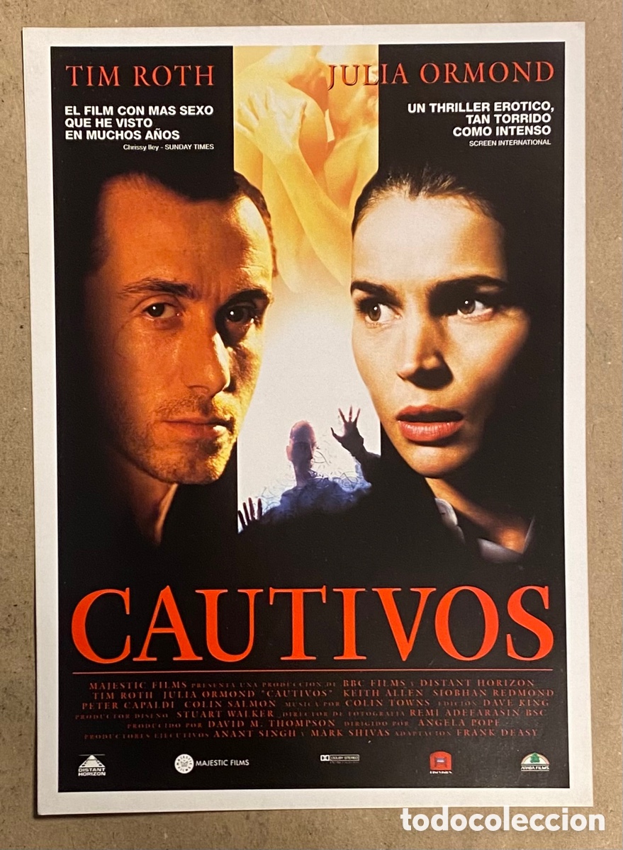 Cinema: CAUTIVOS. GU&Iacute;A PROMOCIONAL DE LA PEL&Iacute;CULA. TIM ROTH, JULIA ORMOND
