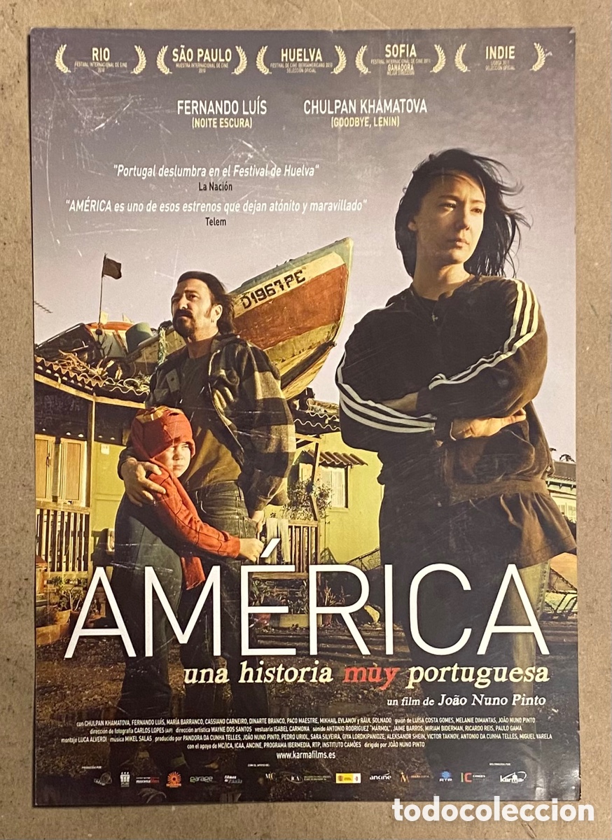 Cinema: AM&Eacute;RICA. GU&Iacute;A PROMOCIONAL DE LA PEL&Iacute;CULA. JO&Atilde;O NUNO PINTO,&hellip;