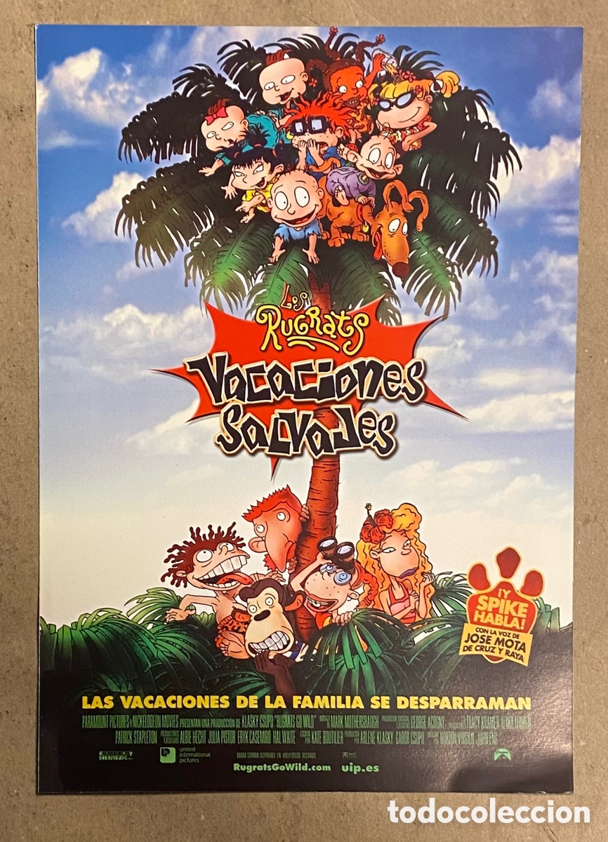 Cinema: LOS RUGEATS &ldquo;VACACIONES SALVAJES&rdquo;. GU&Iacute;A PROMOCIONAL DE LA PEL&Iacute;CULA.
