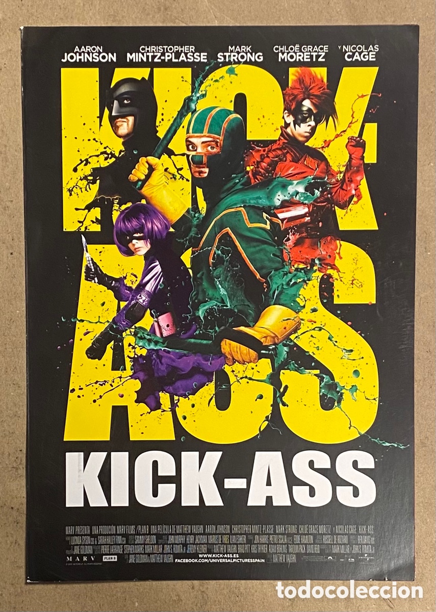 Cinema: KICK-ASS. GU&Iacute;A PROMOCIONAL DE LA PEL&Iacute;CULA.