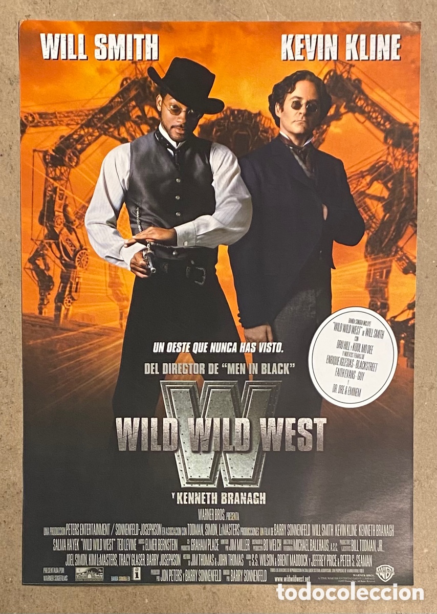 Cinema: WILD WILD WEST. GU&Iacute;A PROMOCIONAL DE LA PEL&Iacute;CULA. WILL SMITH, KEVIN KLINE,&hellip;
