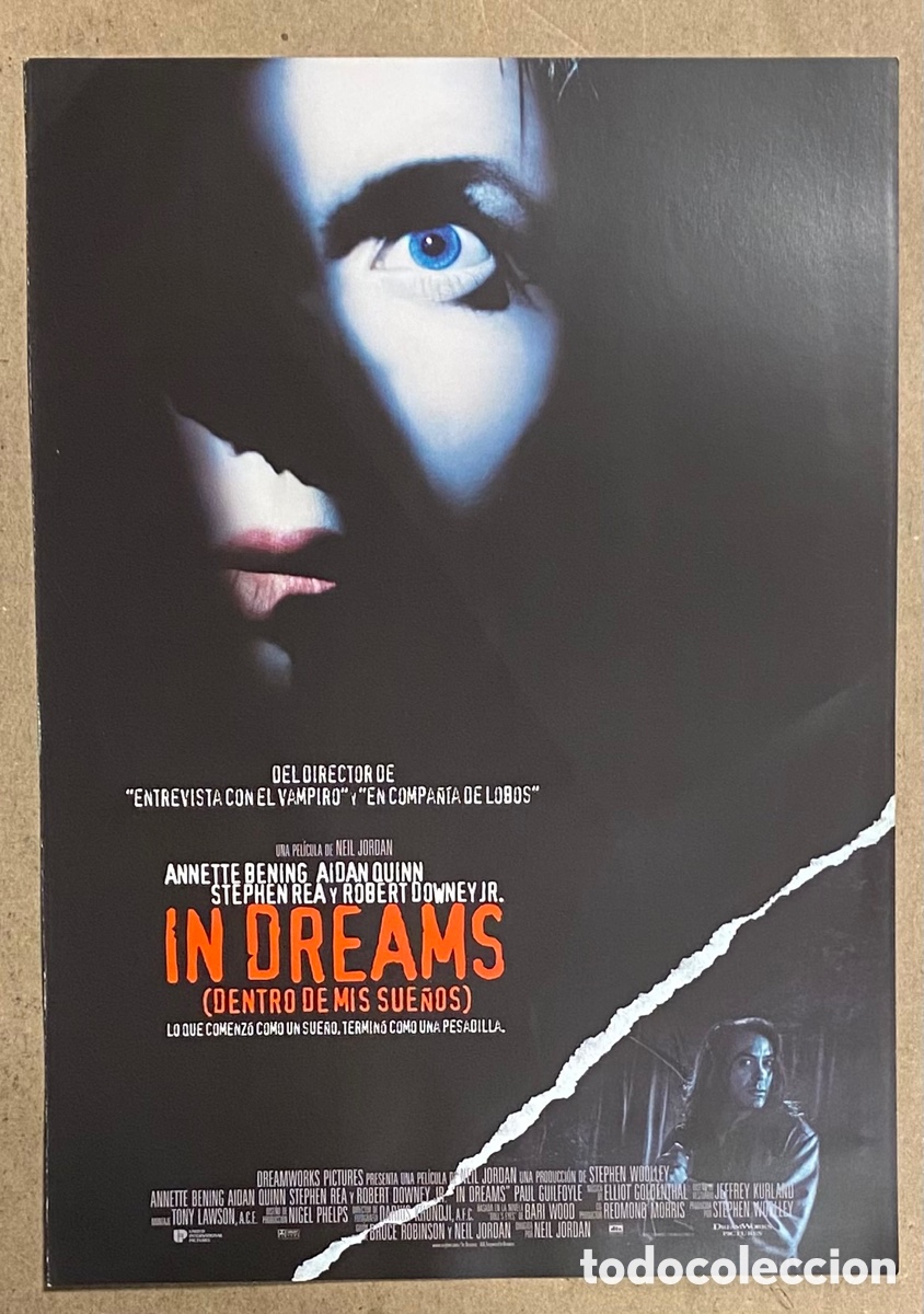 Cine: IN DREAMS (DENTRO DE MIS SUE&Ntilde;OS). GU&Iacute;A PROMOCIONAL DE LA PEL&Iacute;CULA. ANNETTE BENING,&hellip;