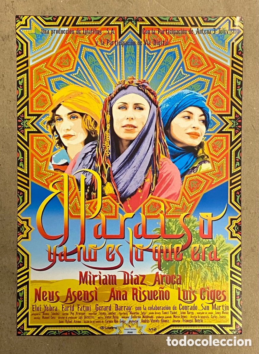 Cinema: EL PARA&Iacute;SO YA NO ES LO QUE ERA. GU&Iacute;A PROMOCIONAL DE LA PEL&Iacute;CULA. MIRIAM D&Iacute;AZ AROCA