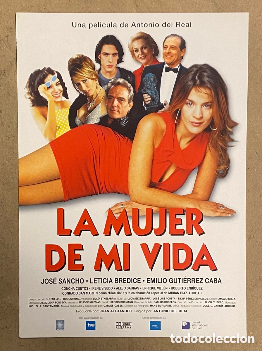 Cinema: LA MUJER DE MI VIDA. GU&Iacute;A PROMOCIONAL DE LA PEL&Iacute;CULA. JOS&Eacute; SANCHO,&hellip;