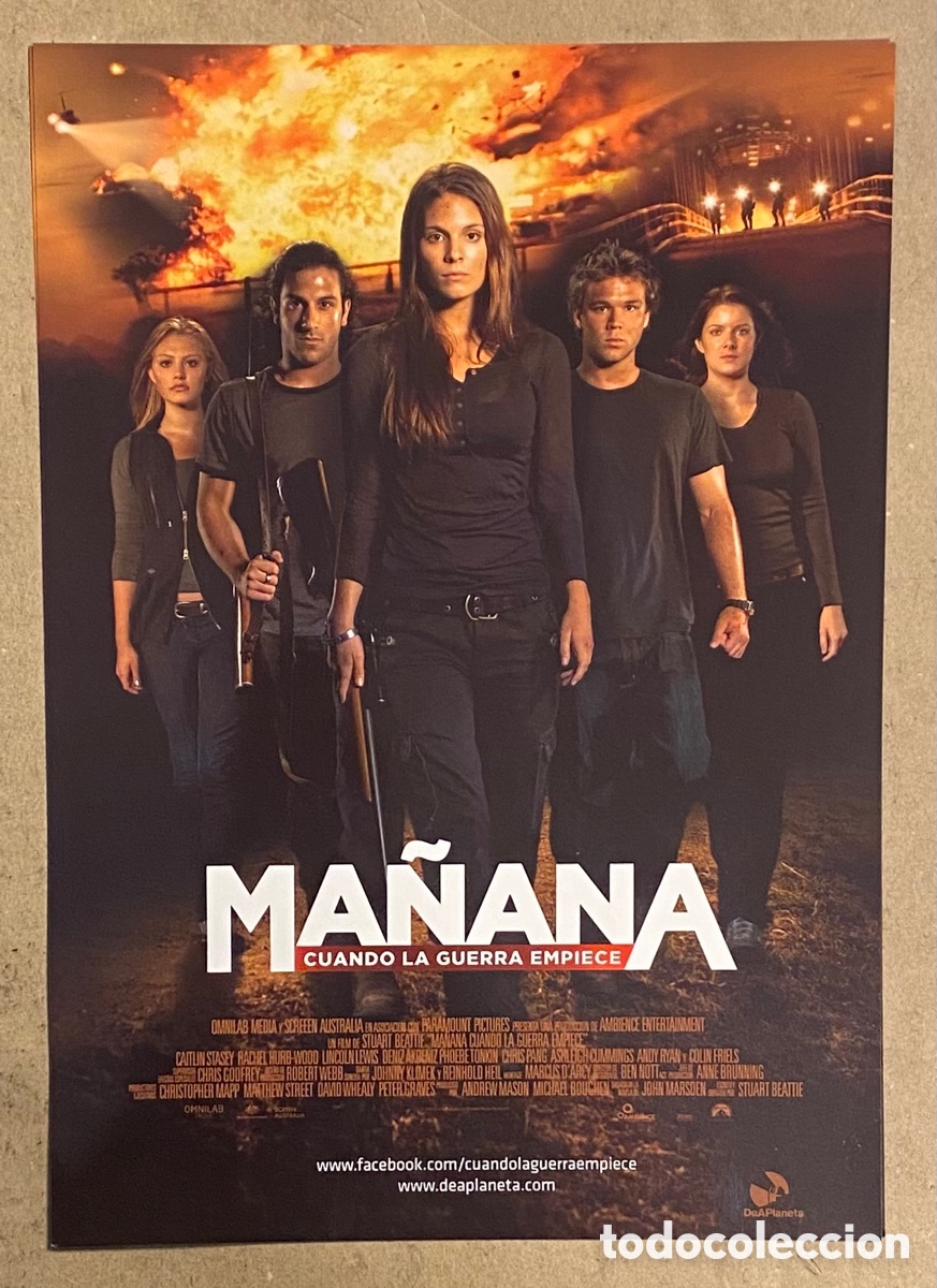 Cinema: MA&Ntilde;ANA CUANDO LA GUERRA EMPIECE. GU&Iacute;A PROMOCIONAL DE LA PEL&Iacute;CULA.