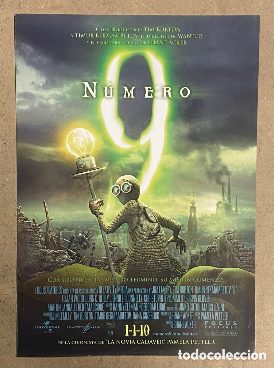 Cinema: N&Uacute;MERO 9. GU&Iacute;A PROMOCIONAL DE LA PEL&Iacute;CULA.