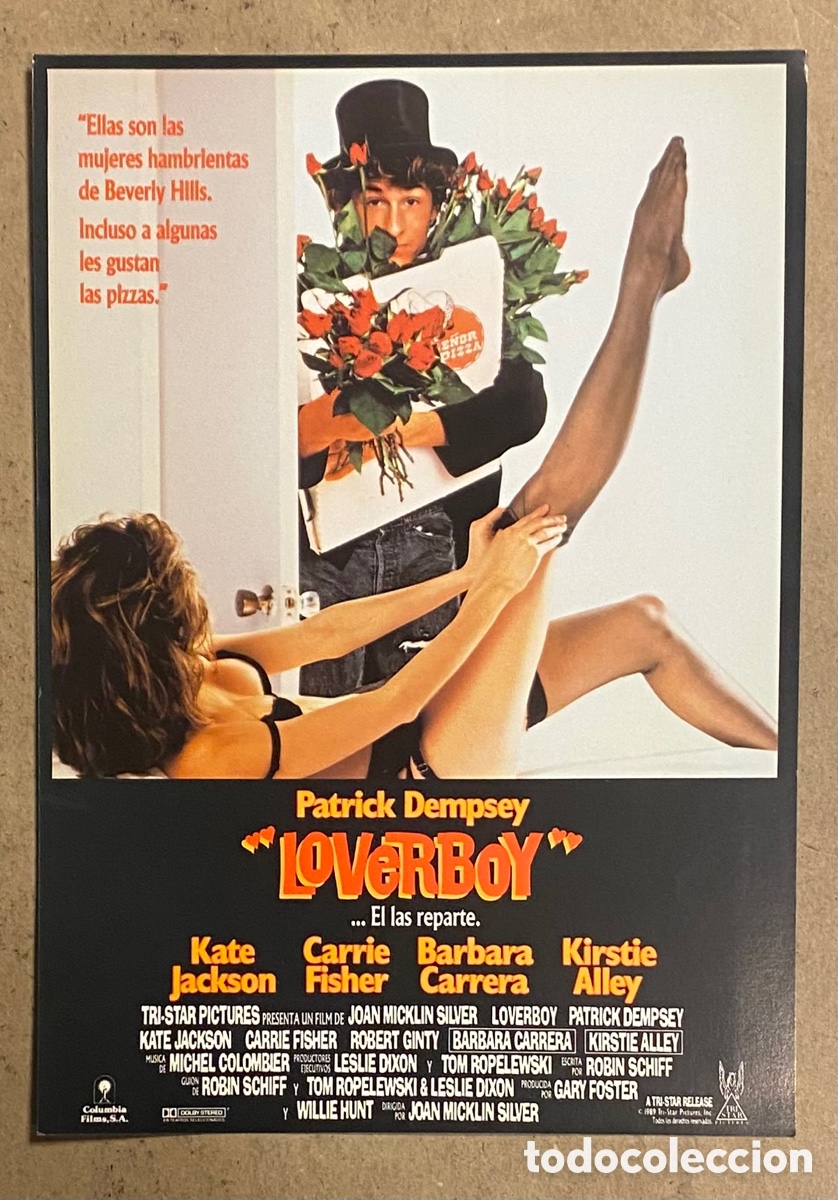Cinema: LOVERBOY. GU&Iacute;A PROMOCIONAL DE LA PEL&Iacute;CULA. PATRICK DEMPSEY, CARRIE FISHER,&hellip;