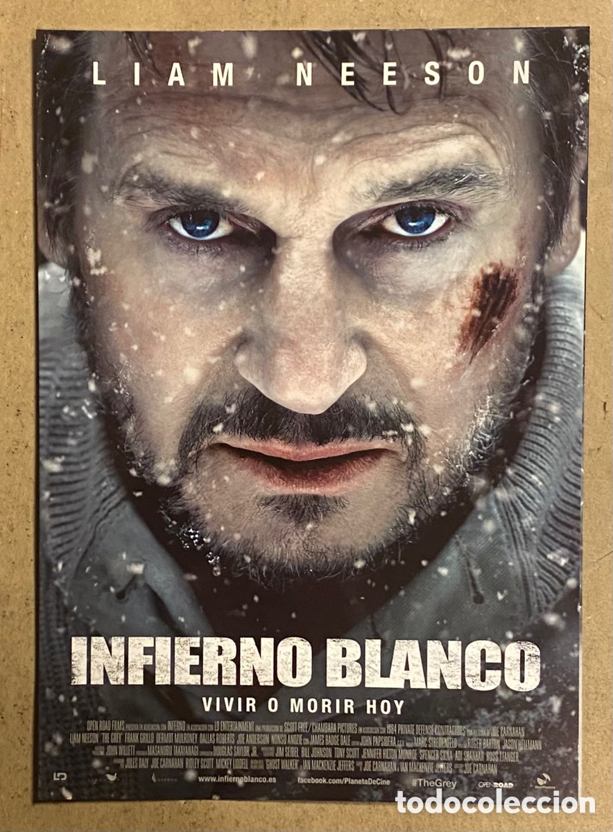 Cinema: INFOERNO BLANCO. GU&Iacute;A PROMOCIONAL DE LA PEL&Iacute;CULA. LIAM NEESON