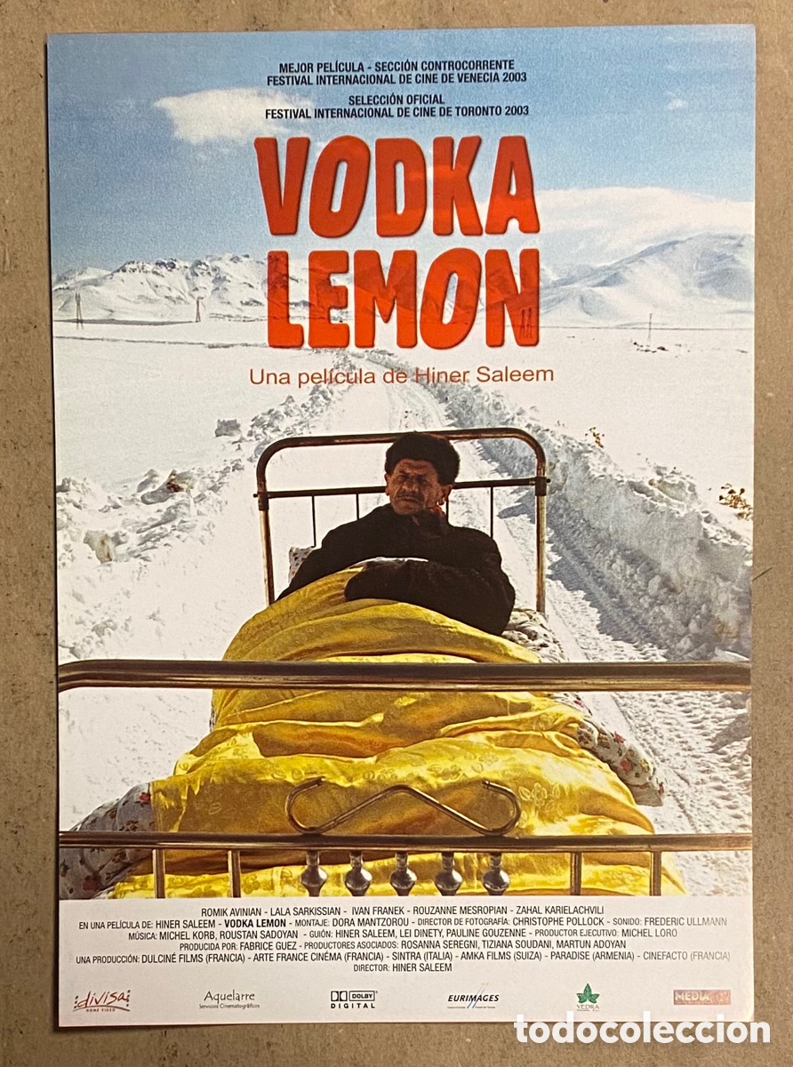 Cinema: VODKA LEMON. GU&Iacute;A PROMOCIONAL DE LA PEL&Iacute;CULA. HINER SALEEM